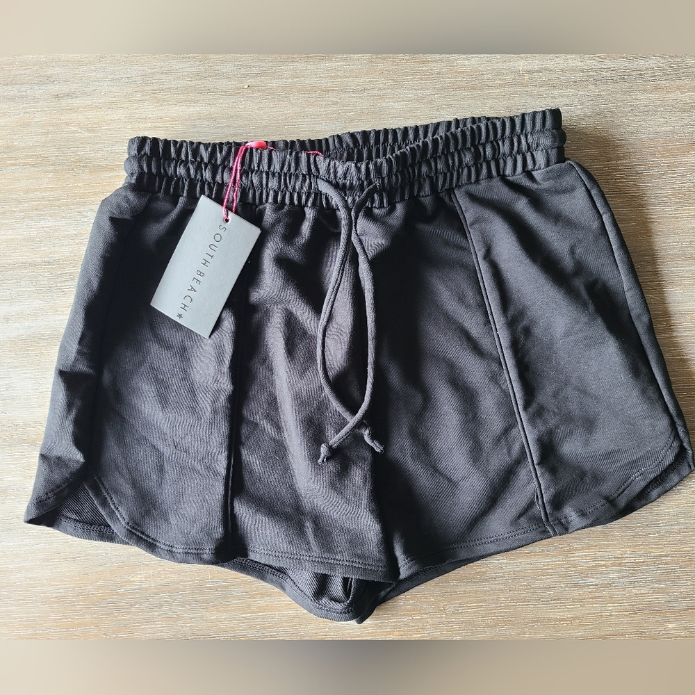NWT South Beach Black Shorts